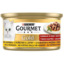 PURINA Gourmet Gold Chicken and Liver 85g