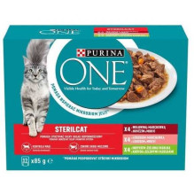 PURINA One Sterilcat Mix Flavours 12x85g