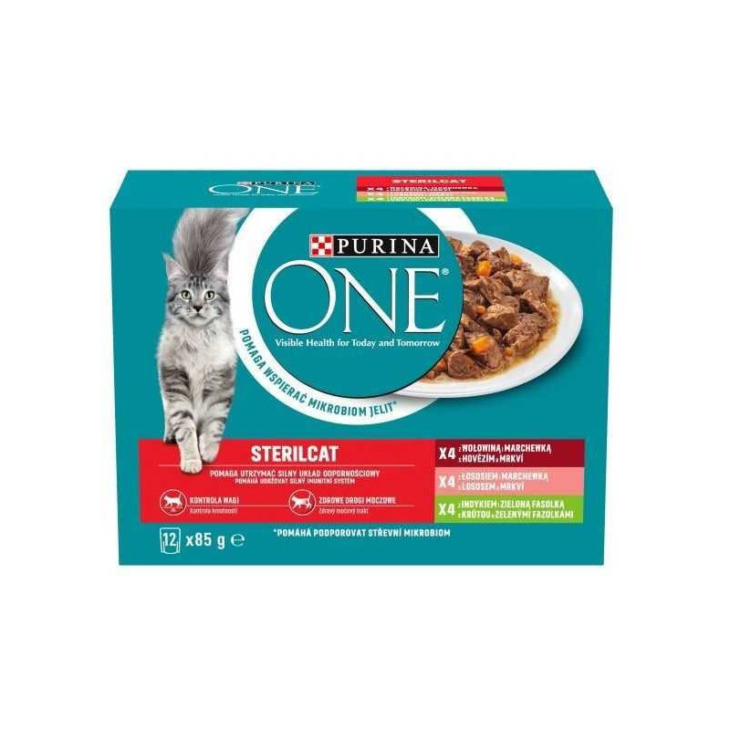 PURINA One Sterilcat Mix Flavours 12x85g