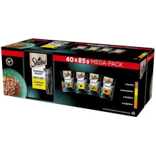 Sheba Delicacy Mega Pack Poultry 40x85g