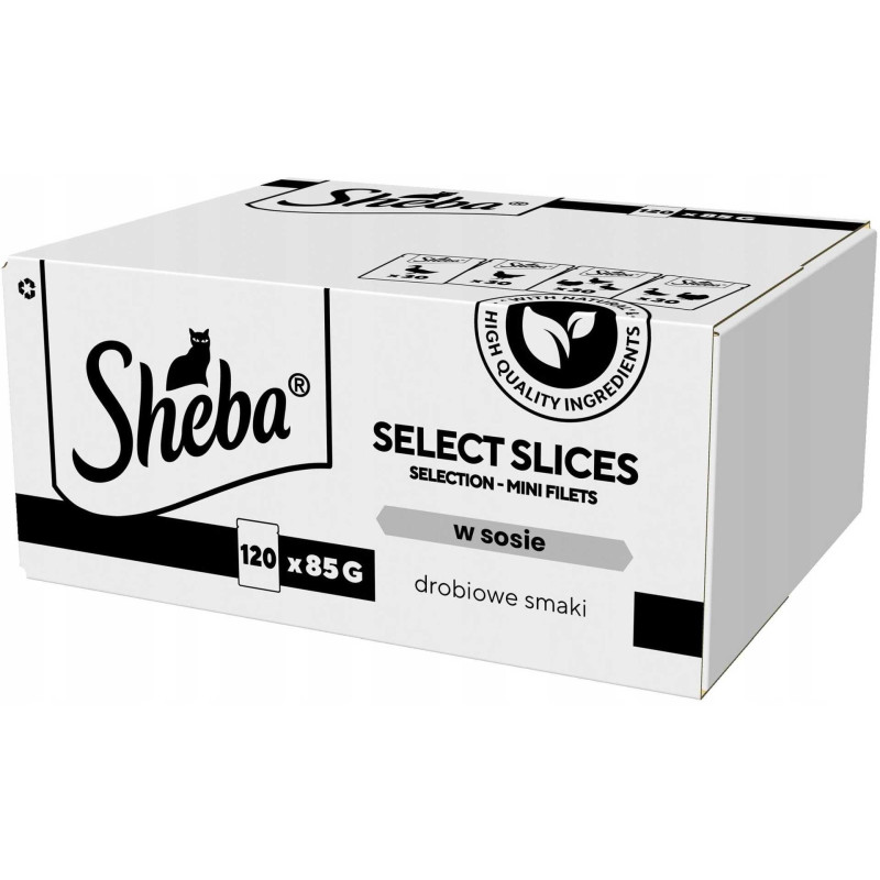 Sheba Select Slices Poultry Flavors 120x85g