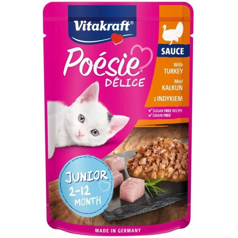 Vitakraft Poesie Delice Junior Turkey 85g