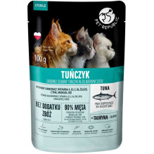 PetRepublic Sterile Finely Chopped Tuna in Sauce 100g