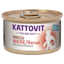 KATTOVIT Feline Diet Niere / Renal Lamb - wet cat food - 85 g