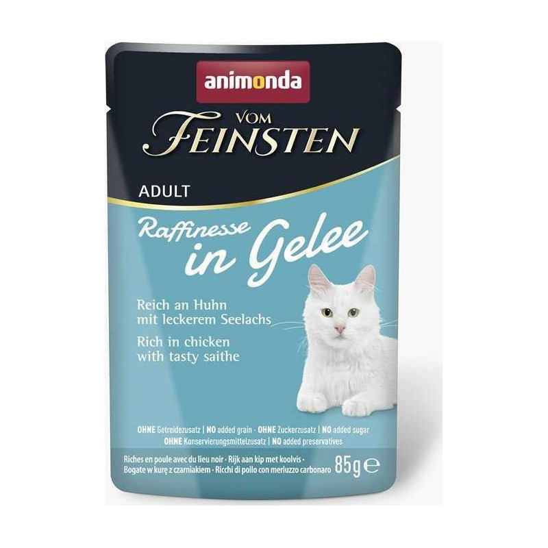 Animonda _7510934 ANIMONDA Finest Adult Refinement in Jelly rich in Chick