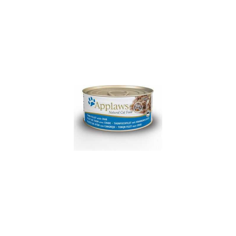 APPLAWS APPLAWS Natural Cat Food Tuna fillet with crab - wet cat food
