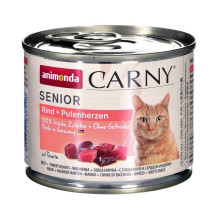 Animonda Carny Senior Beef and Turkey Hearts 200g