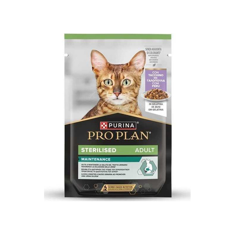 PURINA PURINA PRO PLAN STERILISED with Turkey in Jelly 85g