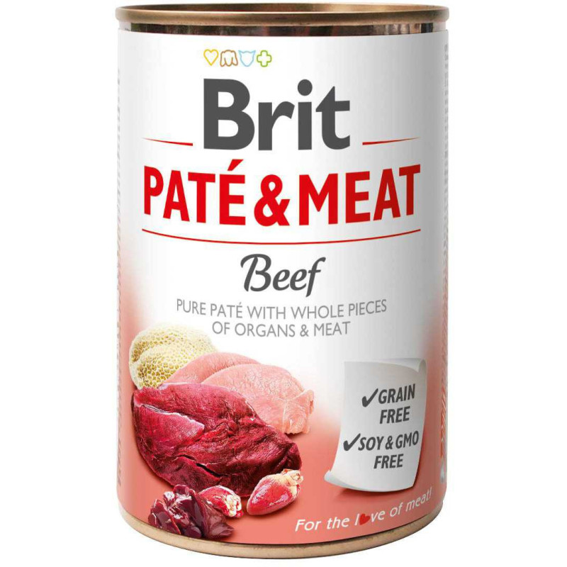 BRIT Paté &amp; Meat with Beef 400g