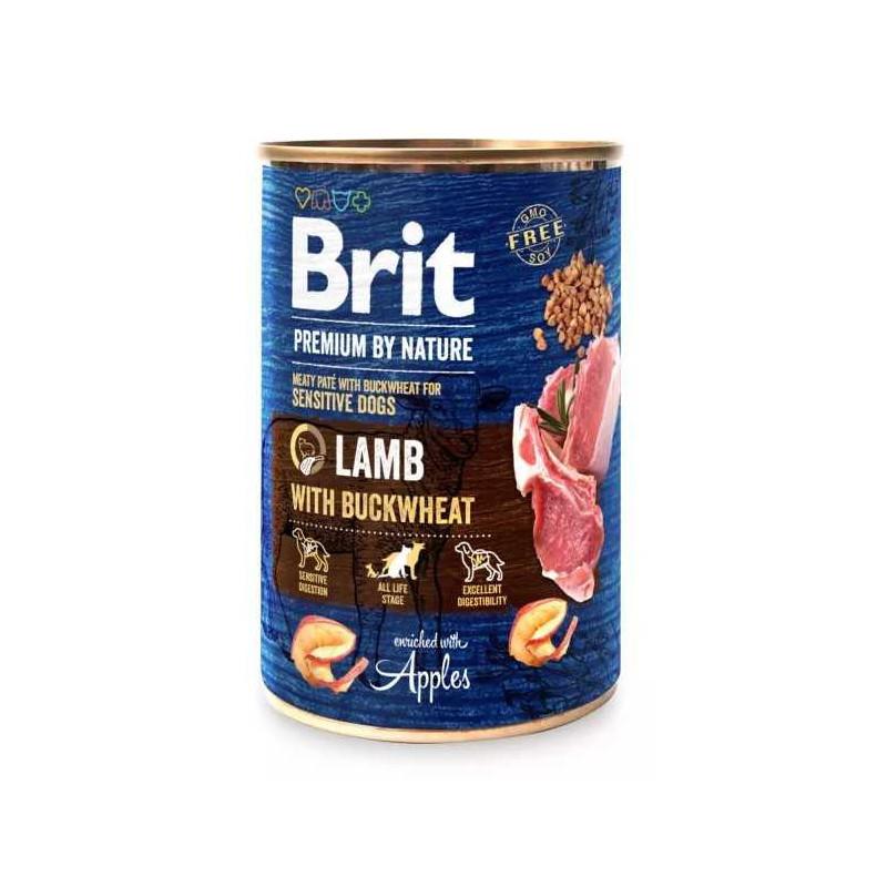 BRIT Premium by Nature Lamb with Buckwheat 400g