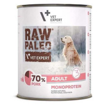 VETEXPERT Raw Paleo Adult Monoprotein Pork 800g