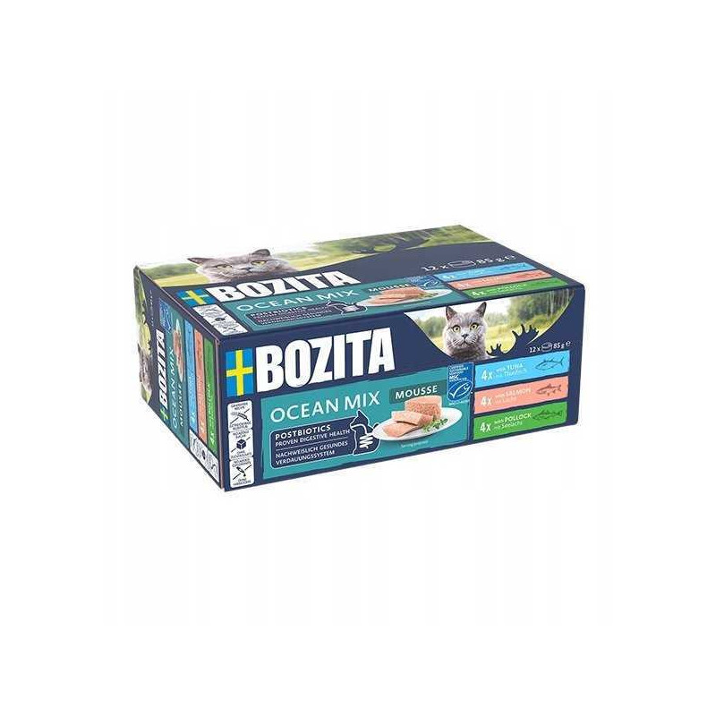 BOZITA Bozita Mousse Mixed Ocean 12x85g