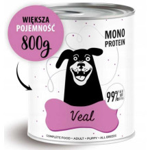PAKA ZWIERZAKA PAKA ZWIERZAKA Pepe Veal - wet dog food - 800g