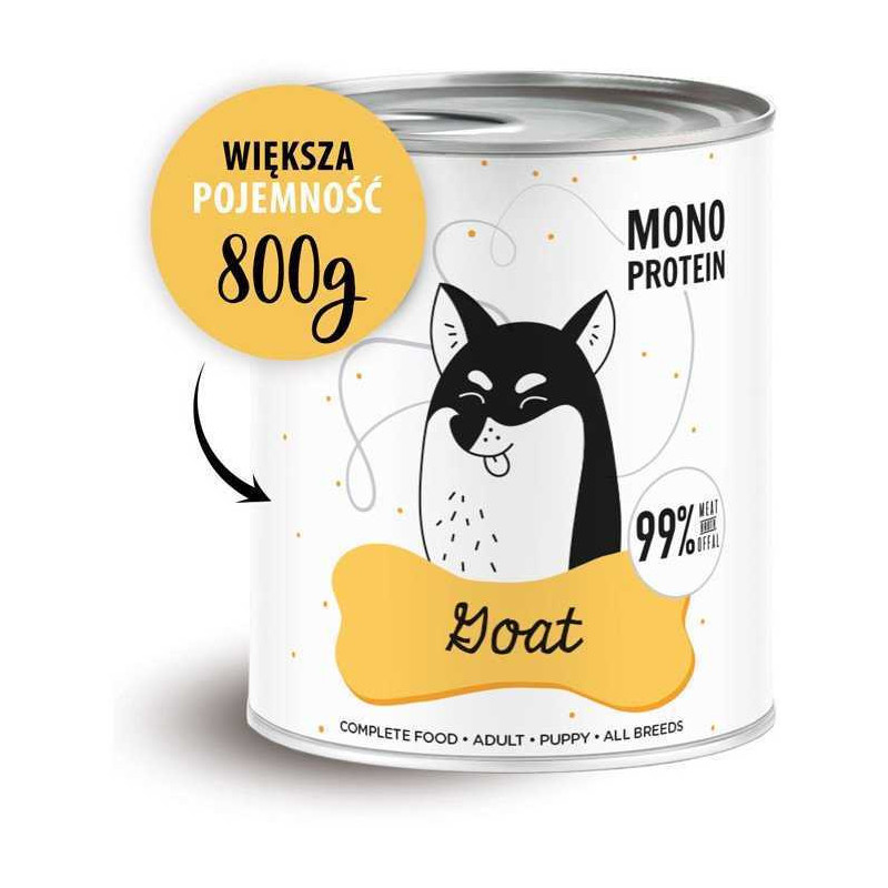 PAKA ZWIERZAKA PAKA ZWIERZAKA Pepe Goat - wet dog food - 800g