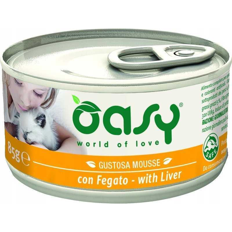 OASY Caprice Mousse Liver - šlapias kačių ėdalas - 85g