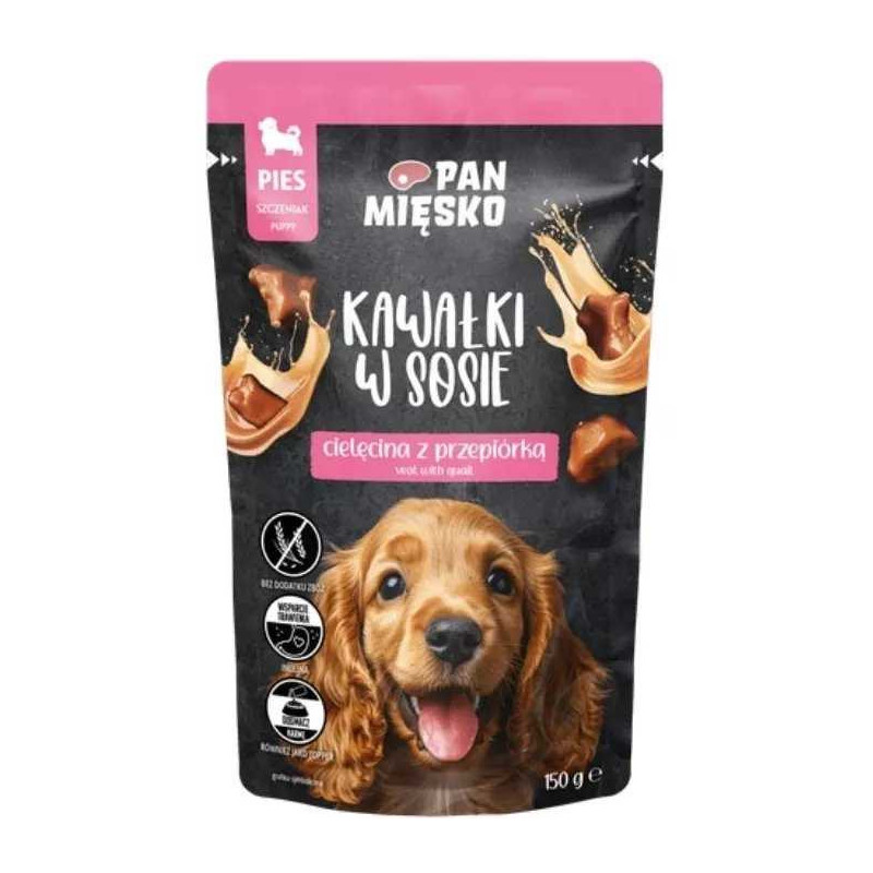 PAN MIĘSKO Pan Mięsko Pan Mięsko Wet dog food Chunks in sauce