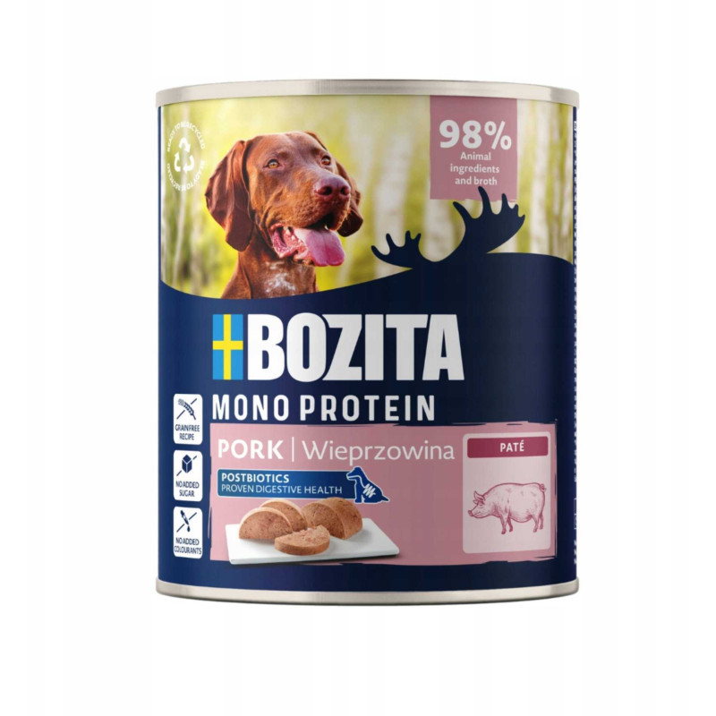 BOZITA BOZITA pork dog pate 800g