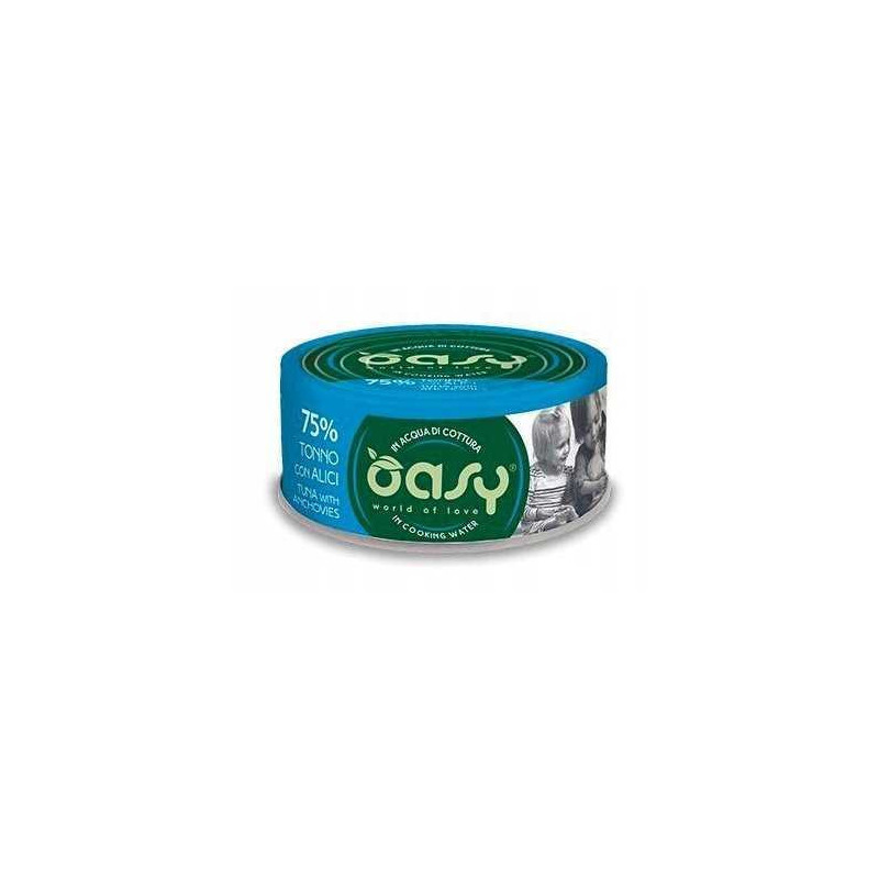 OASY More Love Tuna with anchovies - wet cat food - 70g