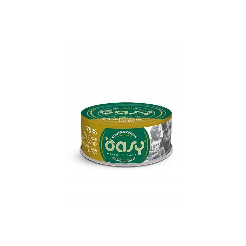 OASY More Love Chicken with lentils - wet cat food - 70g