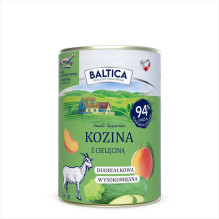 BALTICA Smaki regionów Goat with veal - wet dog food - 400g