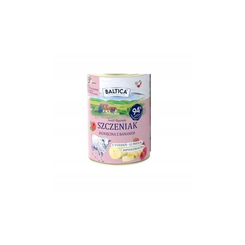 BALTICA Flavors of the Regions Puppy Lamb with banana - wet dog food