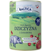 BALTICA Smaki regionów Venison with cranberries - wet dog foo