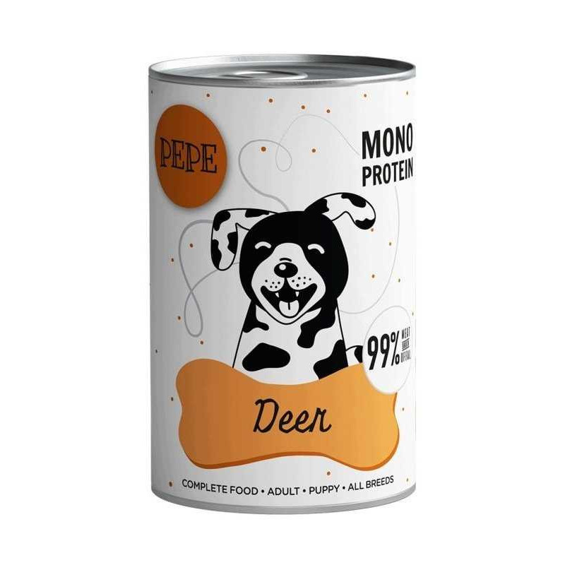 PAKA ZWIERZAKA Paka Zwierzaka Paka Zwierzaka Pepe Deer šunų maistas 400g