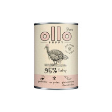 OLLO OLLO Šuniukas Pure Kalakutienos šlapias šunų ėdalas - 850 g OLLO OLLO Šuniukas Pure Kalakutienos šlapias šunų ėdalas - 850 g