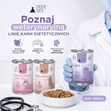 PAKA ZWIERZAKA PAKA ZWIERZAKA Pepe Vet Light Rabbit - šlapias šunų ėdalas - 400g PAKA ZWIERZAKA PAKA ZWIERZAKA Pepe Vet Light Rabbit - šlapias šunų ėdalas - 400g