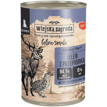 wiejska zagroda Wiejska Zagroda Wet dog food Forest flavors Deer with rations