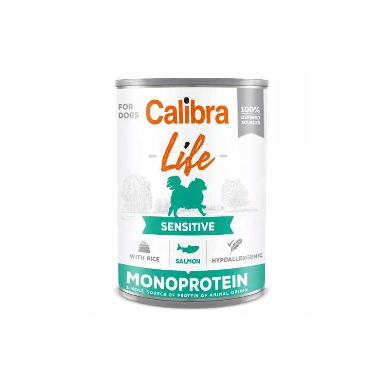 Calibra Calibra Calibra Life Dog Monoprotein Salmon - wet food for dogs