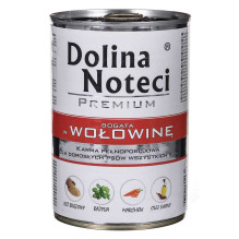 DOLINA NOTECI DOLINA NOTECI Premium jautienos šlapias šunų ėdalas - 400 g DOLINA NOTECI DOLINA NOTECI Premium jautienos šlapias šunų ėdalas - 400 g