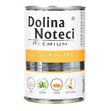 DOLINA NOTECI Dolina Noteci Aukščiausios kokybės ėdalas su antiena ir moliūgais 400 g DOLINA NOTECI Dolina Noteci Aukščiausios kokybės ėdalas su antiena ir moliūgais 400 g
