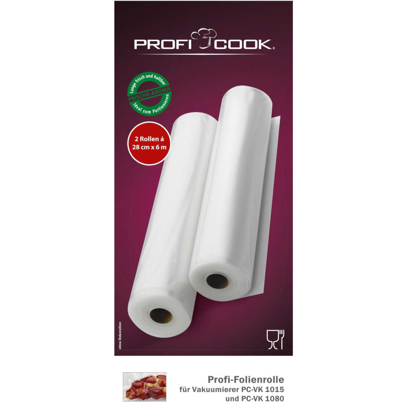 ProfiCook folijos ritinėlis PC-VK 1015 / 1080 / 1133 / 1134 / 1146