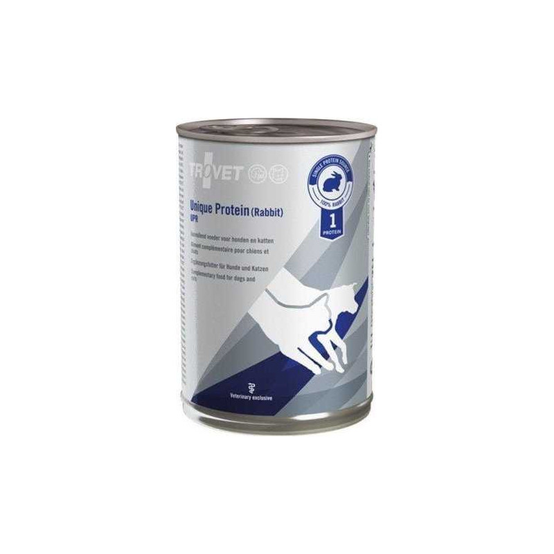 Trovet TROVET Unique Protein UPR with rabbit - Wet dog and cat food - 400 g