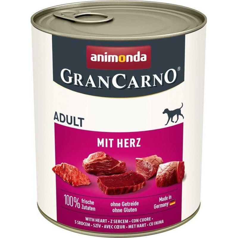 Animonda ANIMONDA GranCarno Adult with hearts - wet dog food - 800g
