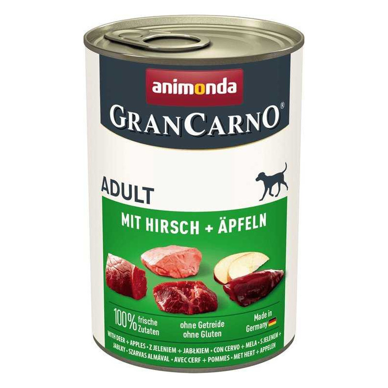 Animonda ANIMONDA GranCarno Adult Pork with venison and apple - wet dog food -.