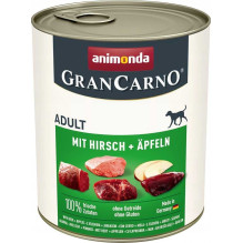 Animonda ANIMONDA GranCarno Adult Deer and apple - wet dog food - 800g