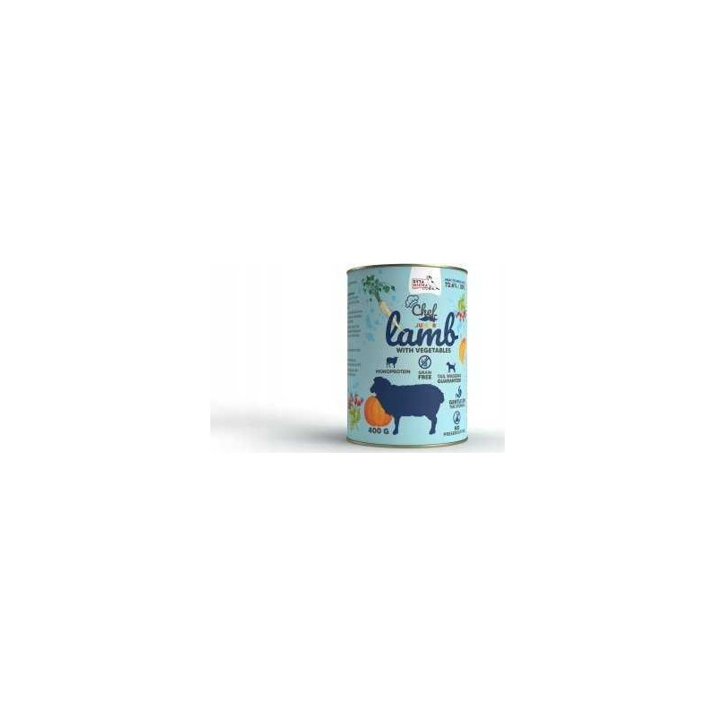 SYTA MICHA SYTA MICHA Chef Junior Lamb with vegetables - wet dog food - 400g