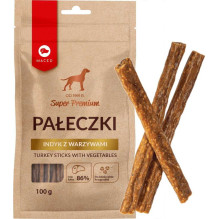 MACED MACED Turkey sticks with vegetables - Dog treat - 100g