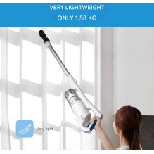 Midea Cordless Vacuum Cleaner P5 MCS2021WB White Midea Cordless Vacuum Cleaner P5 MCS2021WB White