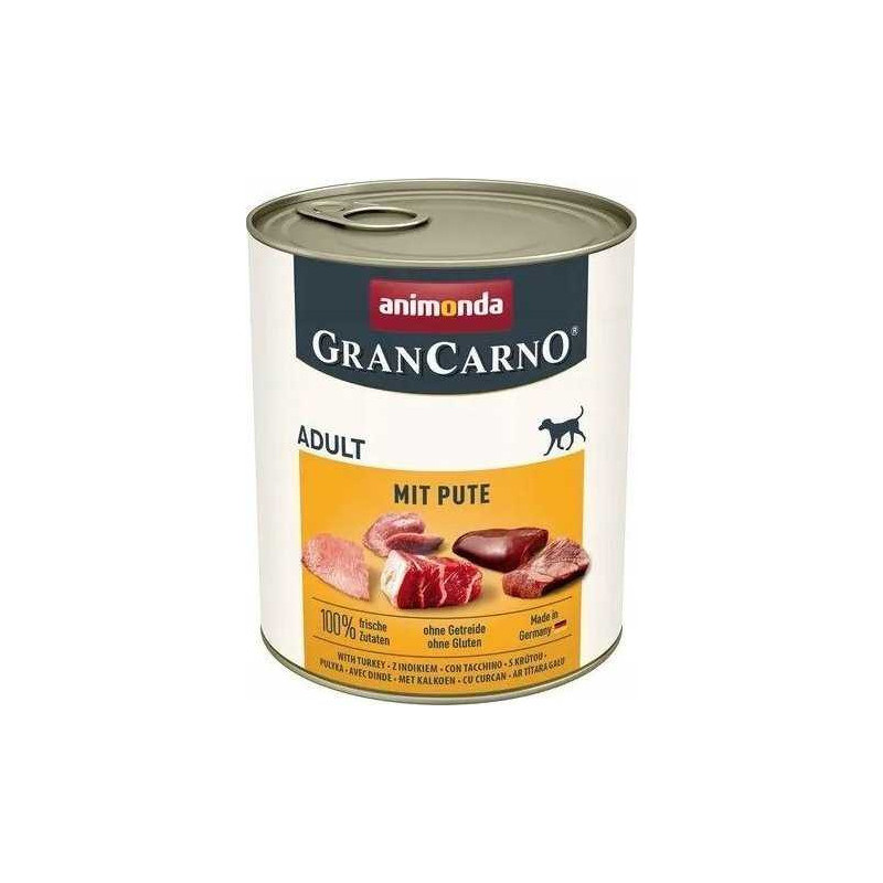 Animonda ANIMONDA GranCarno Adult with turkey - wet dog food - 800g