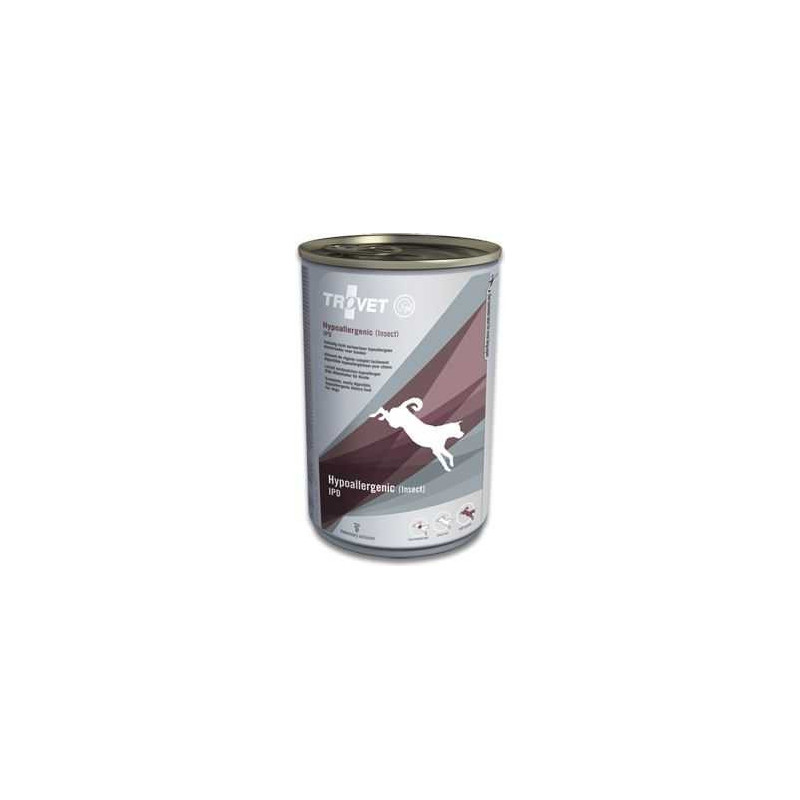 Trovet TROVET Hypoallergenic IPD with insect - Wet dog food - 400 g