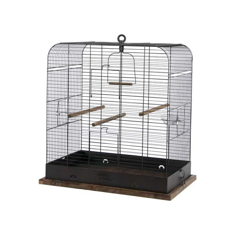 ZOLUX Zolux Retro Madel bird cage, black