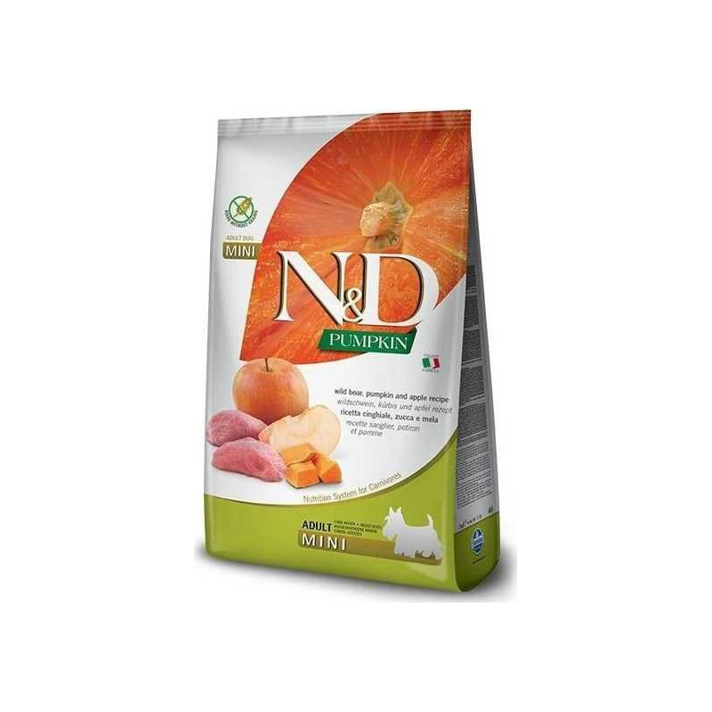 Farmina FARMINA N&amp;D Pumpkin Adult Mini Boar&amp;Apple - dry dog food - 7 kg.