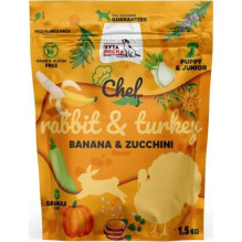 SYTA MICHA SYTA MICHA Chef rabbit with turkey junior - dry dog food - 1.5kg