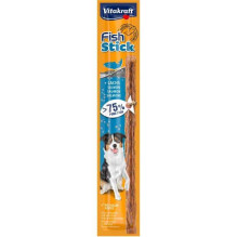Vitakraft VITAKRAFT Žuvies lazdelės su lašiša – šunų skanėstas – 15 g Vitakraft VITAKRAFT Žuvies lazdelės su lašiša – šunų skanėstas – 15 g