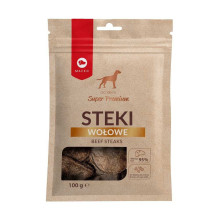 MACED MACED Jautienos kepsniai - Šunų skanėstas - 100 g MACED MACED Jautienos kepsniai - Šunų skanėstas - 100 g