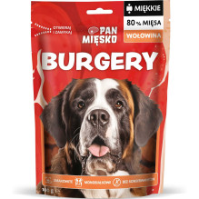 PAN MIĘSKO Pan Mięsko Dog treats Beef Burgers 100g