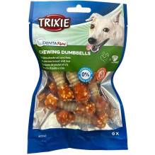 TRIXIE Denta Fun Chewing Dumbbell Chicken 100g TRIXIE Denta Fun Chewing Dumbbell Chicken 100g